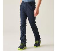 Regatta Boys Tech Mountain Isoflex Durable Walking Trousers. Water Repellent & Elasticated. Suitable for Walking & Hiking. Green