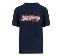 Blue Unisex T-Shirt by Maison Kitsune - male - Autry - T-Shirts - Blue - L - Tops L