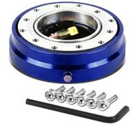 (Blue) Universal Car Quick Release Steering Wheel for Sparco OMP Sport Steering Wheel