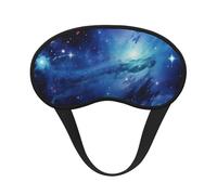 Blue Universe Space Galaxy Sleep Eye Mask for Women Men Soft and Comfortable Sleep Mask Blackout Sleeping Eye Cover for Travel Yoga Nap Shift Work