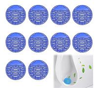 Blue Urinal Screen Splash Pads: YOYIAG 10 Pack Urinal Splash Guards Odour Neutraliser Blue Urinal Screen Splash Pads Restroom Deodorizer, Urinal Mats Pads for School, Hotel, Restaurant