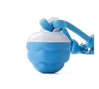 Blue USB-C Fast Charging Automatic Moving Ball for Dogs - Irregular Motion, Obstacle Avoidance to Keep Pets Engaged & Happy - For Large, Medium, Small Puppies