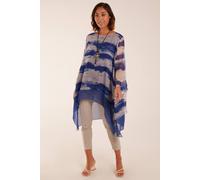 Blue Vanilla 2 In 1 Woven Top Style Blue S