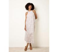 Blue Vanilla 3D Floral Dress - S-M - Ivory