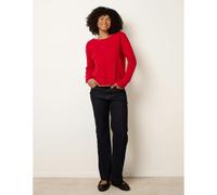 Blue Vanilla Women's Red Back Bow Jumper | Size: S/M Blue Vanilla Red S/M
