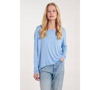 Blue Vanilla Batwing High Low Top In Light Blue Light Blue M/L