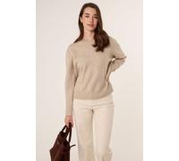 Blue Vanilla Jumper With Open Back Bow Tie - UK 18-20 - Light Brown