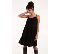 Blue Vanilla Black Sleeveless Round Neck Mini Dress Black