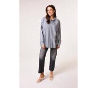 Blue Vanilla Women's Blue Oversized Shirt Blue Vanilla Blue One Size