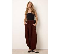 Blue Vanilla Brown Balloon Trousers Brown