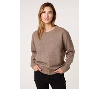 Blue Vanilla Jumper With Open Back Bow Tie - UK 18-20 - Brown