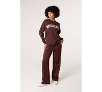 Blue Vanilla Women's Brown Weekend Sweatshirt | Size: Large/XL Blue Vanilla Brown L/XL