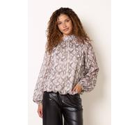 Blue Vanilla Women's Brown Long Sleeve Slip On Turtleneck Blouse | Size: Small