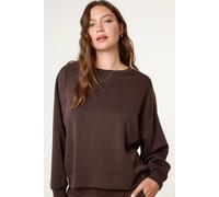 Blue Vanilla Brown Oversized Sweatshirt Brown M/L