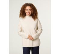 Blue Vanilla Women's Beige Button Shoulder Jumper | Size: Large/XL Blue Vanilla Beige L/XL