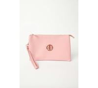 Blue Vanilla Clutch With Detachable Strap - One Size - Pink