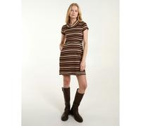 Blue Vanilla Cowl Neck Tunic Dress - S - Multicoloured