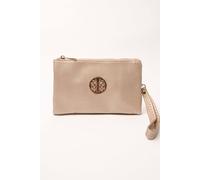 Blue Vanilla Women's Detailed Zip Up Purse in Gold Blue Vanilla Gold One Size