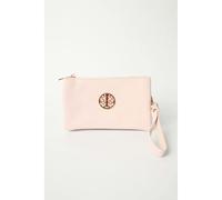 Blue Vanilla Detailed Zip Up Purse With Detachable Strap - One Size - Cream