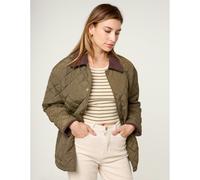 Blue Vanilla Diamond Quilted Oversized Coat - XL - Khaki