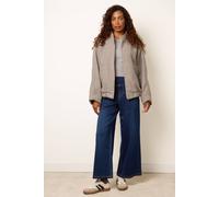 Blue Vanilla Women's Elasticated Waist Navy Slip On Jeans | Size: Large