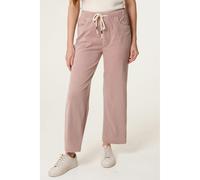 Blue Vanilla Elasticated Waist Trouser With Drawstring - S - Pink