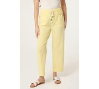 Blue Vanilla Elasticated Waist Trouser With Drawstring - XL - Light Yellow