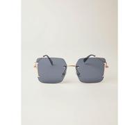 Blue Vanilla Frameless Oversized Sunglasses - One Size