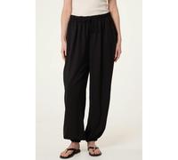 Blue Vanilla Harem Drawstring Waist Trousers - One Size - Black