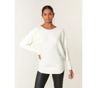 Blue Vanilla Jumper With Silver Rhinestones - M-L - Ivory