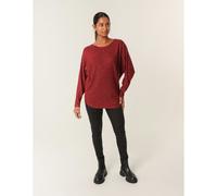 Blue Vanilla Women's Red Jumper With Silver Rhinestones | Size: S/M Blue Vanilla Red S/M
