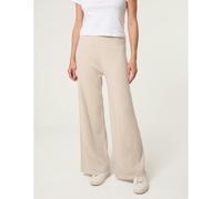 Blue Vanilla Knitted Wide Leg Trousers - S-M - Grey