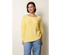 Blue Vanilla Round Neck Jumper - One Size - Light Yellow