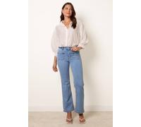 Blue Vanilla Light Blue Rope Detail Pocket Jeans Light Blue