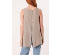 Blue Vanilla Women's Light Brown Sleeveless Top | Size: S/M Blue Vanilla Light Brown S/M