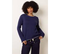 Blue Vanilla Navy Back Bow Jumper Navy M/L
