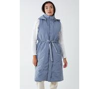 Blue Vanilla Onion Quilted Gilet In Grey Grey S