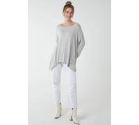 Blue Vanilla Oversize Soft Touch Cut And Sew Jumper In Beige Beige