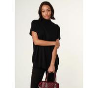 Blue Vanilla Oversized Sleeveless Jumper - UK 14-16 - Black