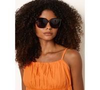 Blue Vanilla Oversized Sunglasses - One Size