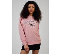 Blue Vanilla Palm Spring Varsity Sweatshirt In Pink Pink S