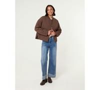 Blue Vanilla Quilted Jacket - UK 18-20 - Brown