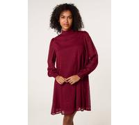 Blue Vanilla Red High Neck Shift Dress Red 12