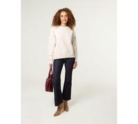 Blue Vanilla Round Neck Jumper - S-M - Stone