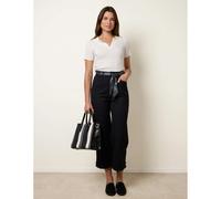 Blue Vanilla Scarf Belt Trousers - L - Navy