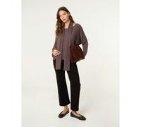 Blue Vanilla Scarf Cut And Sew 2in1 Jumper - One Size - Brown