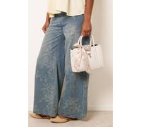 Blue Vanilla Scarf Top Handle Bag In Cream Cream One Size