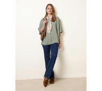 Blue Vanilla Scarf Viscose Top - One Size - Khaki