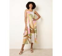 Blue Vanilla Scoop Neck Maxi Dress - One Size - Multicoloured