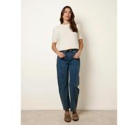 Blue Vanilla Women's Blue Seam Detail Jeans | Size: Large Blue Vanilla Blue L